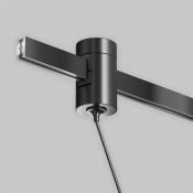 Трековый подвесной светильник 12W Белый теплый TR157-1-12W3K-B Фокус / Focus Led Flarity IP20 чёрный