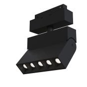 Трековый светильник 10W Белый дневной TR015-2-10W4K-B Точки / Points S35 4000К чёрный