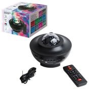 Светодиодный светильник-проектор RGBW ULI-Q333 6W-RGBW BLACK Bluetooth Volpe