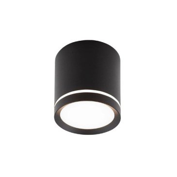 Накладной светильник   5W Белый дневной DENKIRS RIBE DK4013-BK 120deg 220V цилиндр черный/белый