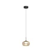 Подвесной светильник  12W Белый теплый DENKIRS FLOA DK6741-BK+AM 230V фигурный черный/оранжевый