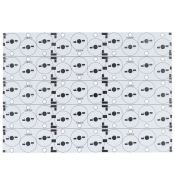 алюминиевая плата 10Led линейная 240x34-10Е Emitter (3x3x4 LED, SL80) 022412