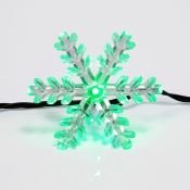 гирлянда фигурная  4W Снежинки RGB 303-065, 30 LED МУЛЬТИКОЛОР, 4,4 метра с контроллером