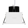 Встраиваемый светильник   9W Белый теплый 024137 CL-KARDAN-S102x102-9W 220V IP20 поворотный квадратный белый