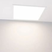 светильник  34W Белый-MIX 060566 DL-TITAN-COMFORT-S600x600 220V IP40 квадратный универсальный белый