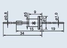 Стабилитрон      9.1V    0.20W 2С191У