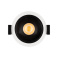 Встраиваемый светильник  15W Белый дневной 033652 MS-ATLAS-BUILT-R66  35deg 230V круглый белый с черной вставкой
