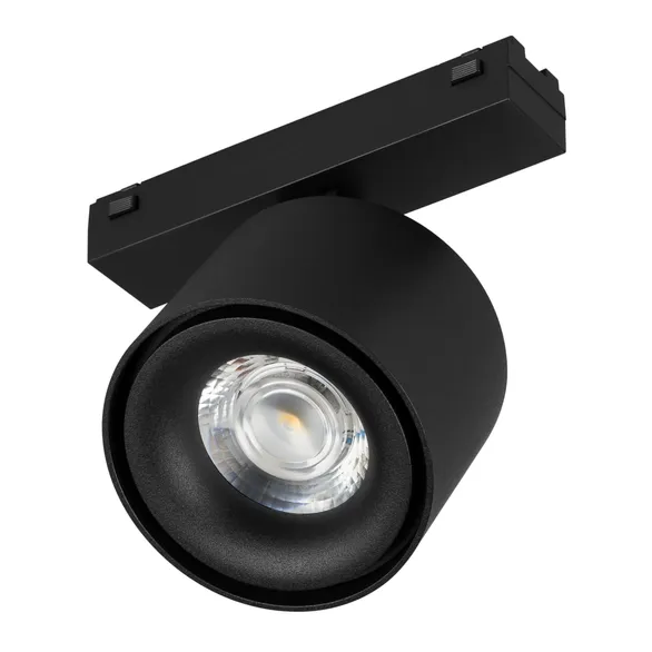Трековый светильник  10W Белый дневной-MIX 045000 MAG-VIBE-POINT-R75 24deg на магнитный шинопровод черный DALI