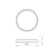 Светофильтр LGD-DIAFILM-COLORFUL-R46 (BK-RD) 059504