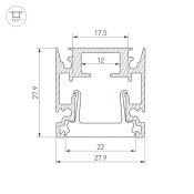 Накладной алюминиевый профиль HR HR-FACADE-2000 ANOD 034946