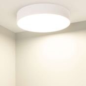 Накладной светильник  30W Белый дневной 034808 SP-RONDO-R350 220V цилиндр белый