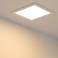Встраиваемый светильник-панель  18W Белый теплый  020134  DL192x192M-18W  220V IP20 квадратный белый
