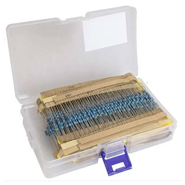 Резистор MF-0.25 Вт KIT-MF-025-1-0600-030 набор 120шт