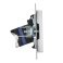 Розетка встраиваемая компьютерная двойная IEK BRITE BR-K20-2-K91 РК11-2-БрАБ RJ45 кат.6 арктический белый