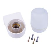 Накладной светильник без лампы UL-00013476 UWL-K03R 60W-E27 IP65 WHITE цилиндр белый