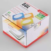 Встраиваемый светильник   5W Белый дневной  020837 LTD-80x80SOL-Y-5W 4000K 220V IP40 квадратный желтый