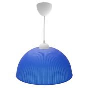 Подвесной светильник без лампы 16-27 1x15W E27 &quot;Оулу&quot; фигурный белый/синий