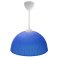 Подвесной светильник без лампы 16-27 1x15W E27 "Оулу" фигурный белый/синий