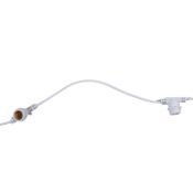 Гирлянда  800W Belt-Light 2 жилы UL-00011810 UDL-K121 шаг 50см патроны E27 провод белый (5м) IP65