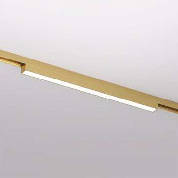 Трековый светильник  12W Белый теплый SHINE LINEAR DK5751-SB IP20 на шинопровод латунь