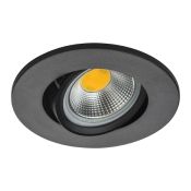 Точечный светильник Lightstar без лампы 012027 Banale MR16 GU5.3 круглый встраиваемый черный