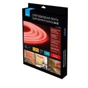 Светодиодная лента Красный 2835 24V 14.4W/m 120Led/метр 00-326 термостойкая IP68 Светодиодная лента Красный 2835 24V 14.4W/m 120Led/метр 00-326 термостойкая IP68