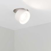 Корпус 030271 PLURIO-BASE-BUILT-TRIMLESS-R120 круглый встраиваемый под шпаклевку белый