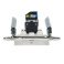 Розетка встраиваемая компьютерная IEK SKANDY SK-K10-1-K01 SK-K01W RJ45 кат.5E арктический белый