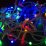 гирлянда НИТЬ  7W RGB S-WP-10M-M белый провод ПВХ 10 м., соединяемая, 220V, 100 Led, IP65, без мерцания