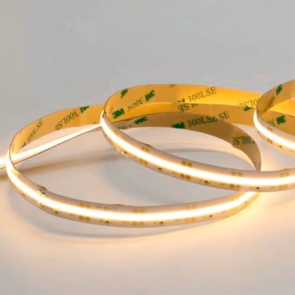 Светодиодная лента Белый теплый COB 24V 6W/m 320Led/метр 00-00044155 SWG-COB320-24-6-WW 2900-3100K