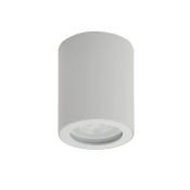 Накладной светильник DENKIRS без лампы FARUM DK3007-WH GU10 цилиндр белый IP44