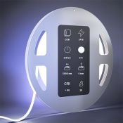 Светодиодная лента Белый COB 24V  6W/m 480Led/метр 201069 Ultra 6000K