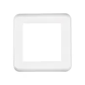 Рамка пластик 1 пост Arlight VERSA 043767 FRM-VERSA-PL-1-WH белая