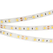 Светодиодная лента Белый теплый 5060 24V 14.4W/m  60Led/метр 028589(3) RT-B60-10mm 3000K