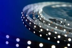 Светодиодная лента Белый 2835/3528 12V  4.8W/m  60Led/метр 00-00000524 DSG 3528 W 60L-V12-IP33  LUX