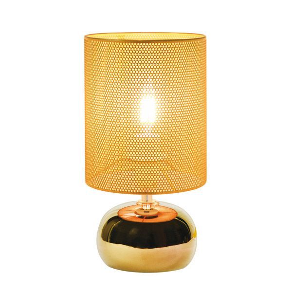 светильник настольный без лампы UML-B307 E14 GOLD-COPPER UL-00012424 золотой/медный