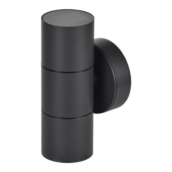 светильник IEK LIGHTING без лампы 5113 LT-UPU0-5113-GU10-2-K02 IP65 цилинд накладной черный