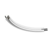Коннектор радиусный R300 TRA044-angle.12W Exility встраиваемый под ГКЛ 12,5мм белый