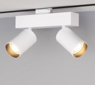 Трековый светильник 18W Белый теплый SPY X2 TRACK WHITE 50deg на шинопровод белый диммируемый Трековый светильник 18W Белый теплый SPY X2 TRACK WHITE 50deg на шинопровод белый диммируемый