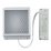 светильник   7W Белый Грильято  UL-00012356 ULP-1010 7W-5000К GRILYATO WHITE 220V IP40 квадратный белый