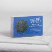 гирлянда НИТЬ на батарейках РОСА с пробкой Синий, серебристая (AG13x3) 2.0м.
