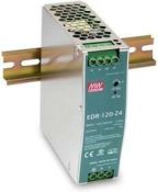Блок питания (AC-DC) 24V  120W  EDR-120-24 на din рейку