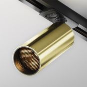 Трековый светильник 12W Белый дневной Фокус/Focus LED Unity 50deg TR021-1-12W4K-W-BBS IP20 на шинопровод латунь