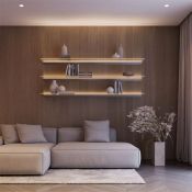 алюминиевый профиль SL-SHELF-600-2000 ANOD 060498