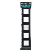 Рамка пластик 5 постов IEK SKANDY SK-M52-K02 SK-F05Bl черный