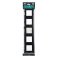 Рамка пластик 5 постов IEK SKANDY SK-M52-K02 SK-F05Bl черный