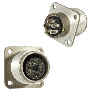 Соединитель ШР20П5ЭГ7 розетка