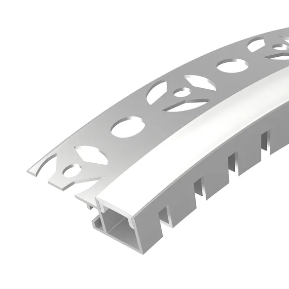 алюминиевый профиль FANTOM-BENT-W12-TOP-EDGE-2000 ANOD 040328(1)