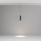 Трековый светильник подвесной 12W Белый дневной TR041-2-12W4K-B Фокус/Focus Led Exility чёрный