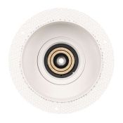 Корпус 030272 PLURIO-BASE-BUILT-TRIMLESS-R160 круглый встраиваемый под шпаклевку белый